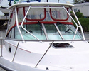 Boston Whaler 28 Conquest Hard-Top Visor and Side Curtains
