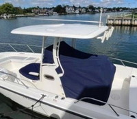 Console-and-Leaning-Post-Cover-T-Top-OEM-G2™Factory CONSOLE anCd LEANING POST OVER for Center Console boat with T-Top, OEM (Original Equipment Manufacturer)