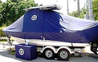 Photo of Boston Whaler Outrage 240 20xx TTopCover™ T-Top boat cover 