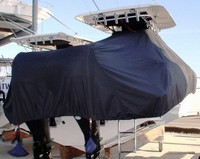 Photo of Boston Whaler Outrage 320 Center Console 20xx TTopCover™ T-Top boat cover, Rear 