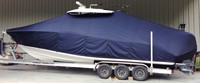 Photo of Cape Horn 31T Tournament 20xx TTopCover™ T-Top boat cover, viewed from Port Side 