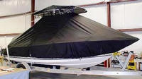 Photo of Century, 2001CC 20xx TTopCover™ T-Top boat cover, viewed from Port Front 
