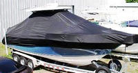 Photo of Century 2901CC 20xx TTopCover™ T-Top boat cover, viewed from Starboard Front 