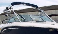 Photo of Chaparral 216 SSI Tower, 2013: Factory Wakeboard Tower Tower Top in Boot, viewed from Starboard Front 