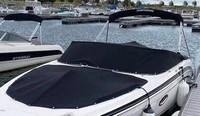 Photo of Chaparral 246 SSI No Tower, 2013: Bimini Top in Boot, Bow Cover Cockpit Cover, viewed from Port Front 