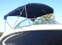 Photo of Chaparral 264 Sunesta NO Arch, 2012: Bimini Top, viewed from Starboard Front 