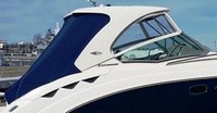 Photo of Chaparral 310 Signature, 2011: Hard-Top, Front Connector, Side Curtains, Aft Curtain, viewed from Starboard Side 