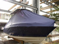 Photo of Cobia® 236CC 20xx TTopCover™ T-Top Boat Cover, Front 335 
