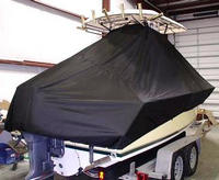 Photo of Contender 21 Open 20xx TTopCover™ T-Top boat cover, Rear 