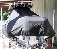 Photo of Contender 32ST 20xx TTopCover™ T-Top boat cover, Rear 