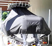 Photo of Contender 32 20xx TTopCover™ T-Top boat cover, Rear 