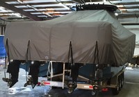 Photo of Freeman 37 20xx T-Top Boat-Cover, Rear 