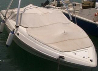 Photo of Mariah® SX22, 2005:, Bow Cover Cockpit Cover, viewed from Port Front 