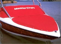 MasterCraft, X9 Factory ZeroFlex Flyer Tower, 2002, Bow and Cockpit Cover, stbd front
