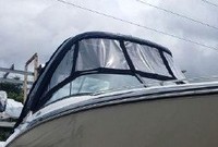 Photo of Monterey 298 SS Arch, 2019 Arch Visor, Side Curtains, viewed from Starboard Front 