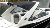 Photo of Monterey 328 Super Sport, 2013: Sunshade Top, viewed from Starboard Rear 
