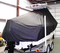 Photo of Proline 23 Sport 20xx T-Top Boat-Cover, viewed from Starboard Rear 