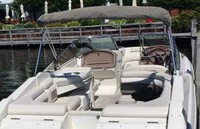 Photo of Regal 2800 LSR, 1998: Bimini Top in Boot, viewed from Starboard Rear 