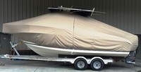 Photo of Robalo R230 20xx T-Top Boat-Cover, viewed from Port Side 