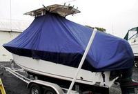 Photo of Sailfish 218CC 20xx TTopCover™ T-Top boat cover, viewed from Port Rear 