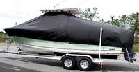 Photo of Sailfish 2860CC 20xx TTopCover™ T-Top boat cover, viewed from Port Side 