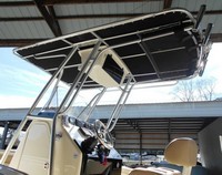 Photo of Scout 225XSF Canvas T-Top, 2014: Fzctory Canvas T-Top, viewed from Port Rear 