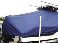 Photo of Sea Fox® 236CC 20xx TTopCover™ T-Top boat cover, viewed from Starboard Rear 