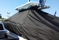 Photo of Sea Fox® 286CC Commander 20xx TTopCover™ T-Top boat cover close up 