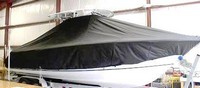Photo of Sea Hunt® Gamefish-26 20xx TTopCover™ T-Top boat cover, viewed from Starboard Side 