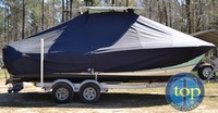 Photo of Sea Hunt® Ultra-232 20xx TTopCover™ T-Top boat cover, viewed from Starboard Side 