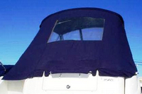 Bimini-Aft-Curtain-OEM-G3.5™Factory Bimini AFT CURTAIN (slanted to Transom area, not vertical) with Eisenglass window(s) for Bimini-Top (not included), OEM (Original Equipment Manufacturer)
