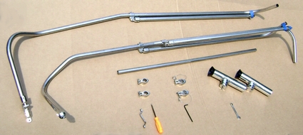 Shadow™ Top Parts, Tools and Optional Rod Holders Picture
