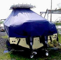 Photo of Southport 28 Tournament Edition 20xx TTopCover™ T-Top boat cover, Rear 