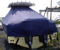 Photo of Southport 29cc 20xx T-Top Boat-Cover, Rear 