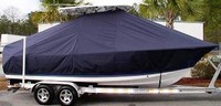 Photo of Triton 2286CC 20xx TTopCover™ T-Top boat cover, viewed from Starboard Side 