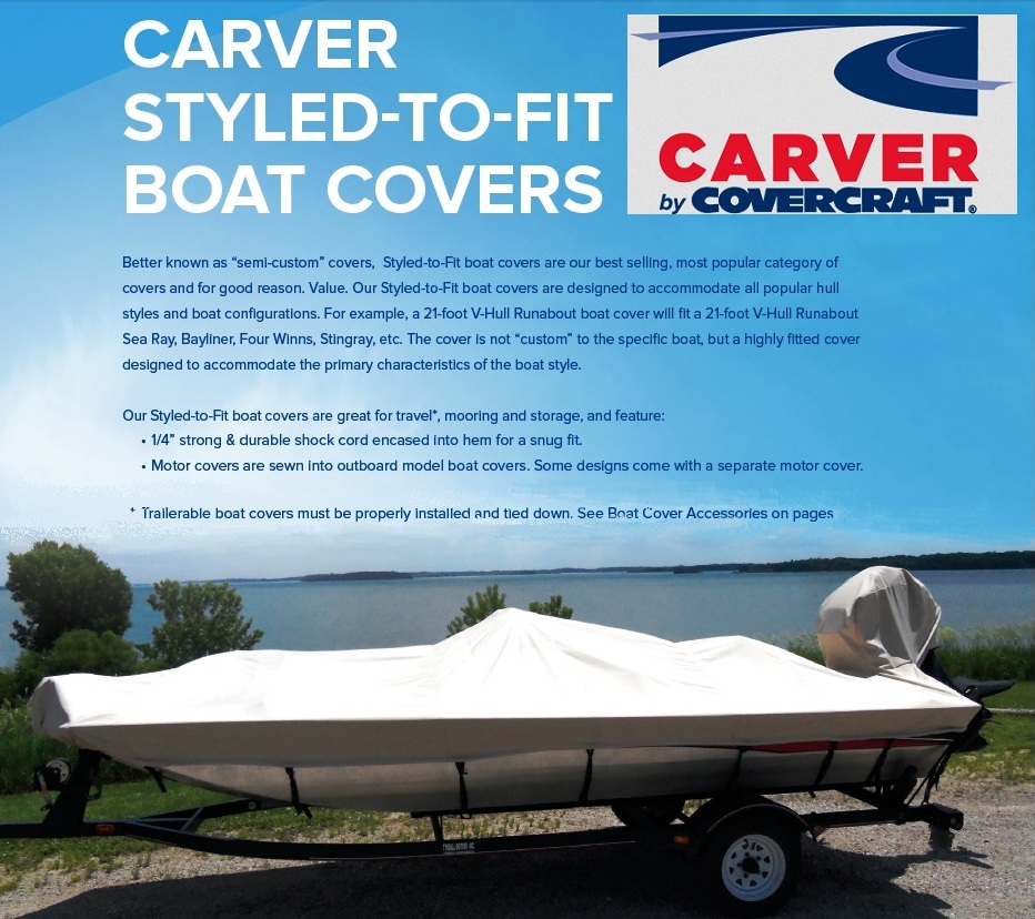 Pontoon Cover (Factory OEM) for Fisher® Liberty 200 (2003-2003) from RNR- Marine.com™ (p/n: Pontoon-Cover-OEM-D0)