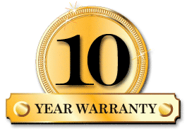10 Year Warranty Logo Image