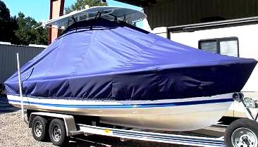 Albury 23, 20xx, TTopCovers™ T-Top boat cover, starboard front