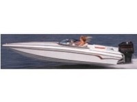 Boat-Cover-CSF-Model™Carver(r) 740xx series Styled-To Fit(tm) boat cover (for Ski Boat with Low Profile Windshield; O/B) provides a GUARANTEED Fit