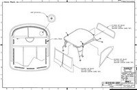 Photo of Boston Whaler Conquest 275, 2003: Hard-Top, Visor, Side Cutains, Aft Curtain Parts List Drawing 