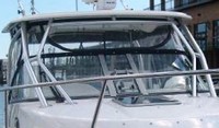 Photo of Boston Whaler Conquest 285 2009: Hard-Top, Front Connector, Side Curtains, Front 