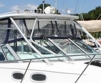 Photo of Boston Whaler Conquest 28 1999: Factory OEM Hard-Top, Visor Enclosure Curtains 2 Front 