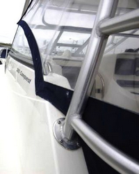 Photo of Boston Whaler Conquest 305, 2006: Hard-Top, Side Curtains close up 
