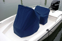 Photo of Boston Whaler Dauntless 180, 2014: Console-Cover Reversible Pilot Seat Cover 