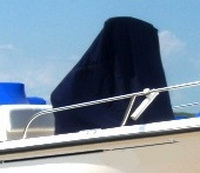 Photo of Boston Whaler Nantucket 190 2003: Console-Cover, viewed from Starboard Side 