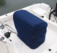 Photo of Boston Whaler Outrage 190, 2013: Leaning Post Cover with Livewell Storage (black or blue from Whaler) 