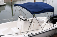 Photo of Boston Whaler Outrage 190, 2013: Sunbrella Sun Top with Boot Stainless Fittings 