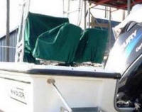 Photo of Boston Whaler Outrage 20, 1989: Factory OEM Pedestal Seat Covers 