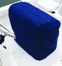 Photo of Boston Whaler Outrage 220 2013: Factory OEM Leaning Post with Livewell and Storage Cover Black or Blue Sunbrella only (Factory OEM website photo) 