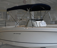 Photo of Boston Whaler Outrage 220, 2013: Sunbrella Sun Top with Boot Stainless Fittings 